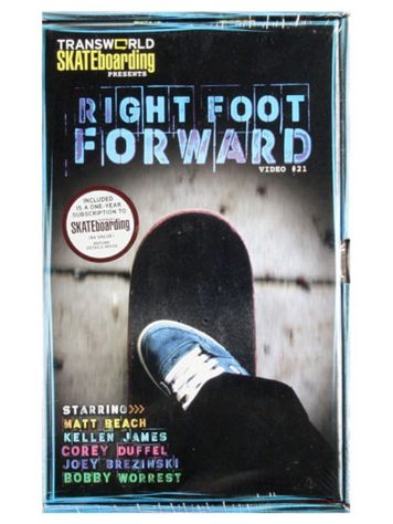 X-treme Right Foot Forward Skate DvD X-treme Right Foot Forward Skate DvD