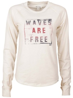 Waves Are Free T-Shirt LS