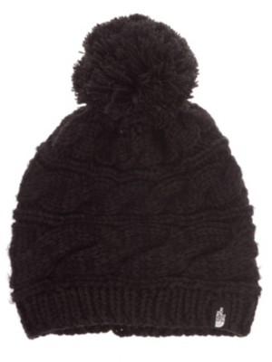 Triple Cable Pom Beanie