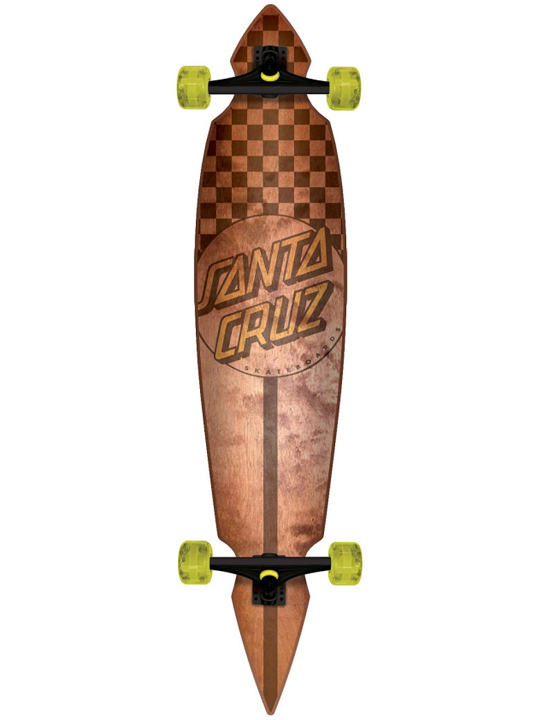 Check Stain Pintail 9.35" Longboard Comp