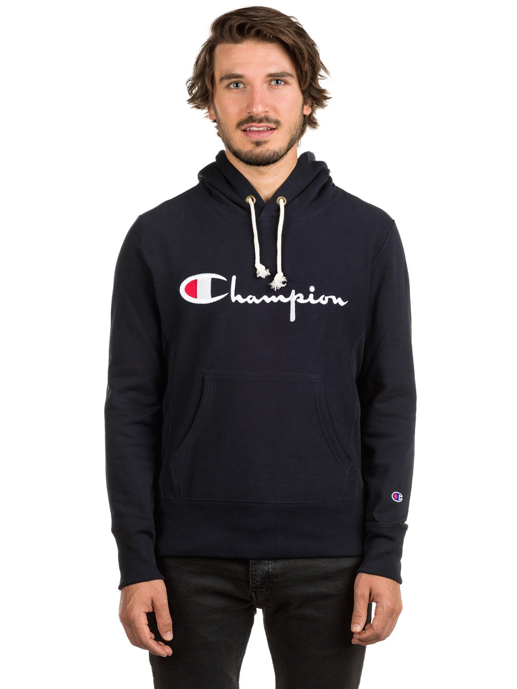 Buy Champion  Hooded Sweatshirt  Hoodie online at blue 